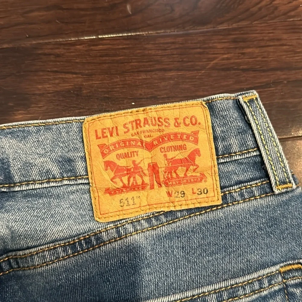 Men’s Levi’s 511 all season tech jeans size 29